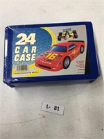 24 Toy Cars in Carrying Case