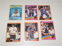 1984 85 OPC Hockey Cards Stars Gretzky Messier ++