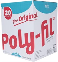 The Original Poly-Fil Premium Box, 20 lb, White