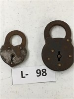 2 Vintage Locks