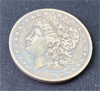 1899-O Morgan Silver Dollar US $1 Coin