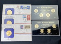 Presidential First Day Covers & Dollar Coins