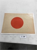 WWII Japanese Paper Meatball Parade Flag