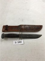 WWII Pal Combat Knife w/sheath