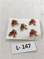 Lot of 5 Razorback Pins