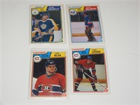 1983 84 OPC Hockey Rookie Card Lot of 4