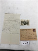 WWII German Battle Front Letter  Pic