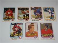 7 1981 82 OPC Hockey Cards