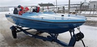 15.5' Lane Boat on E-Z Load Trailer