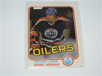 1981 82 OPC Hockey Card RC Lowe #117