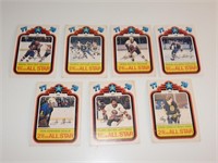 1978 79 OPC Hockey Cards All Stars X7
