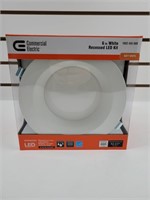 White 6" Recessed LED Lighting Kit