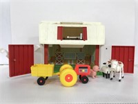 Vintage Fisher Price barn playset