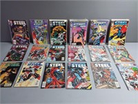 Collectable Steel Comic Books