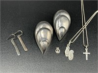 Sterling silver jewelry collection