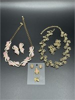 Vintage jewelry sets collection