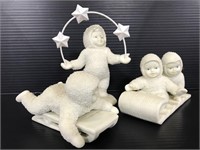 Department 56 porcelain snow baby figurines