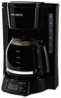 Mr. Coffee 12-Cup Programmable Coffee Maker, Black