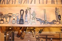 Lot of Bottle Openers including Camel, Sea Horse,