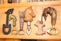 Lot of Bottle Openers including  Retriever with