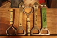 5 Local Bottle Openers including Adkin's Bros