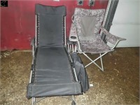Folding Chair & Folding Lounge Chair w/ bag
