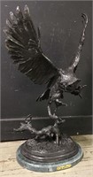 Jules Moigniez Bronze Eagle Scultpure