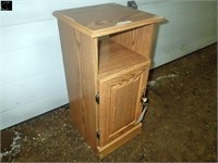 Wooden Cabinet ,13 1/4 X 12 1/4 X 27 1/4 H