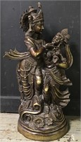 Oriental Bronze Figural Sculpture