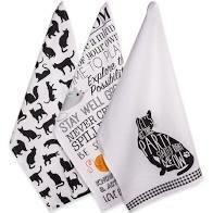 DII Cotton Decorative Pet Lover Dish Towel