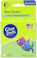 "Used" Glue Dots 3/16-Inch Mini Dot Roll,