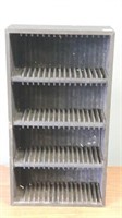CD rack 22.5 by 12.5 by 5