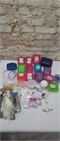 Beads and necklace making lot