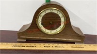 Vintage Welby German Mantle Clock w/ key