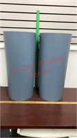 2 New Rubbermaid Commercial Trash Cans