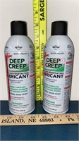 2 New Cans Sea Foam Deep Creep Multi-Use