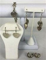 Sterling Silver Heart Jewelry