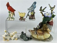 Beswick Ware, Capodimonte & More Bird Figurines