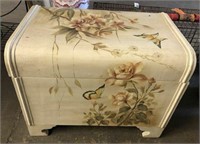 Painted Chest with Butterfly Design