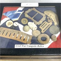 Civil War Campsite relics