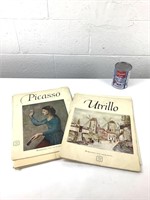 2 volumes d'artistes peintre dont Picasso