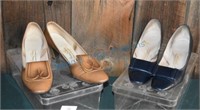 2 pair vintage women's shoes size 8 1/2