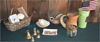 Misc. art pottery estate items