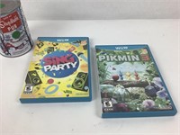 2 jeux pour console Wii dont Sing Party -
