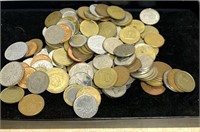 Over 100 Foreign Coins