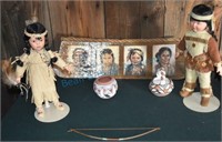 Native American dolls décor