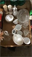 Glassware, salt shakers