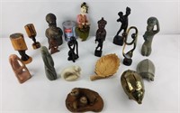 Articles décoratifs divers dont statuette phoques