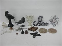 Assorted Table & Wall Decor - 9" Tallest