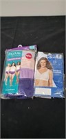 Playtex 18 hour bra 42D with fit for me briefs